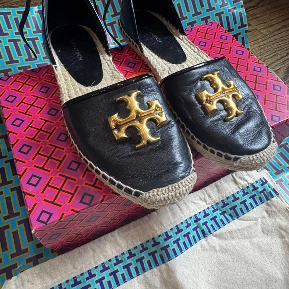 Tory Burch Eleanor Dorsay Espadrille - Picture 14 of 14